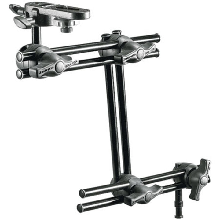 Manfrotto Gelenkarm Dopp 3-tlg, + 143Bkt 3-tlg Single, 3-tlg Single