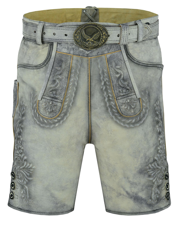 Sterling Sports Herren Trachten Lederhose Oktoberfest Trachtengürtel Bayern Braun Grösse 46-64 50 Ku