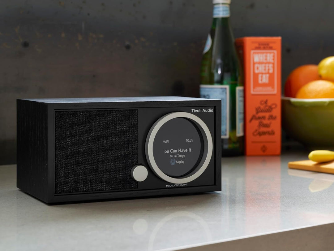 Tivoli Audio Model One Digital Gen 2 DAB+/UKW Radio mit WLAN und Bluetooth (Schwarze Esche/Schwarz)