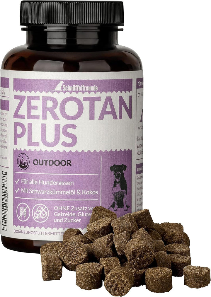 Zerotan Plus I Mit Schwarzkümmelöl und Kokosöl - Z-Snack für Hunde (150g - ca. 180 Stück), 150g - ca