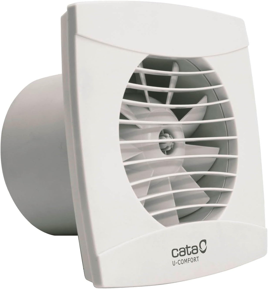 Cata UC-10 Standard Turbine Ø 100 WC Bad-Lüfter 110 m³/h 26 dB (A) Decken Wandmontage (weiss)