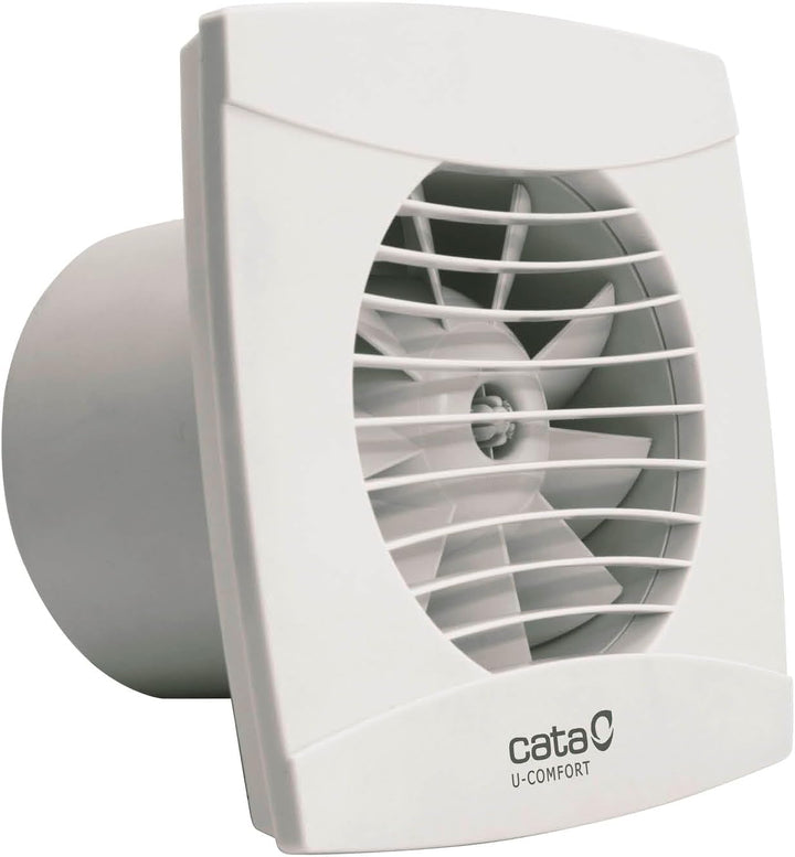 Cata UC-10 Standard Turbine Ø 100 WC Bad-Lüfter 110 m³/h 26 dB (A) Decken Wandmontage (weiss)