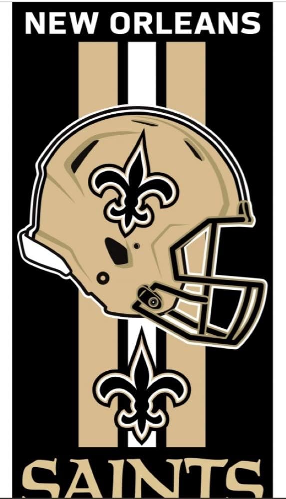 WinCraft NFL New Orleans Saints Strandtuch, Faser, 4,1 kg/30 x 60