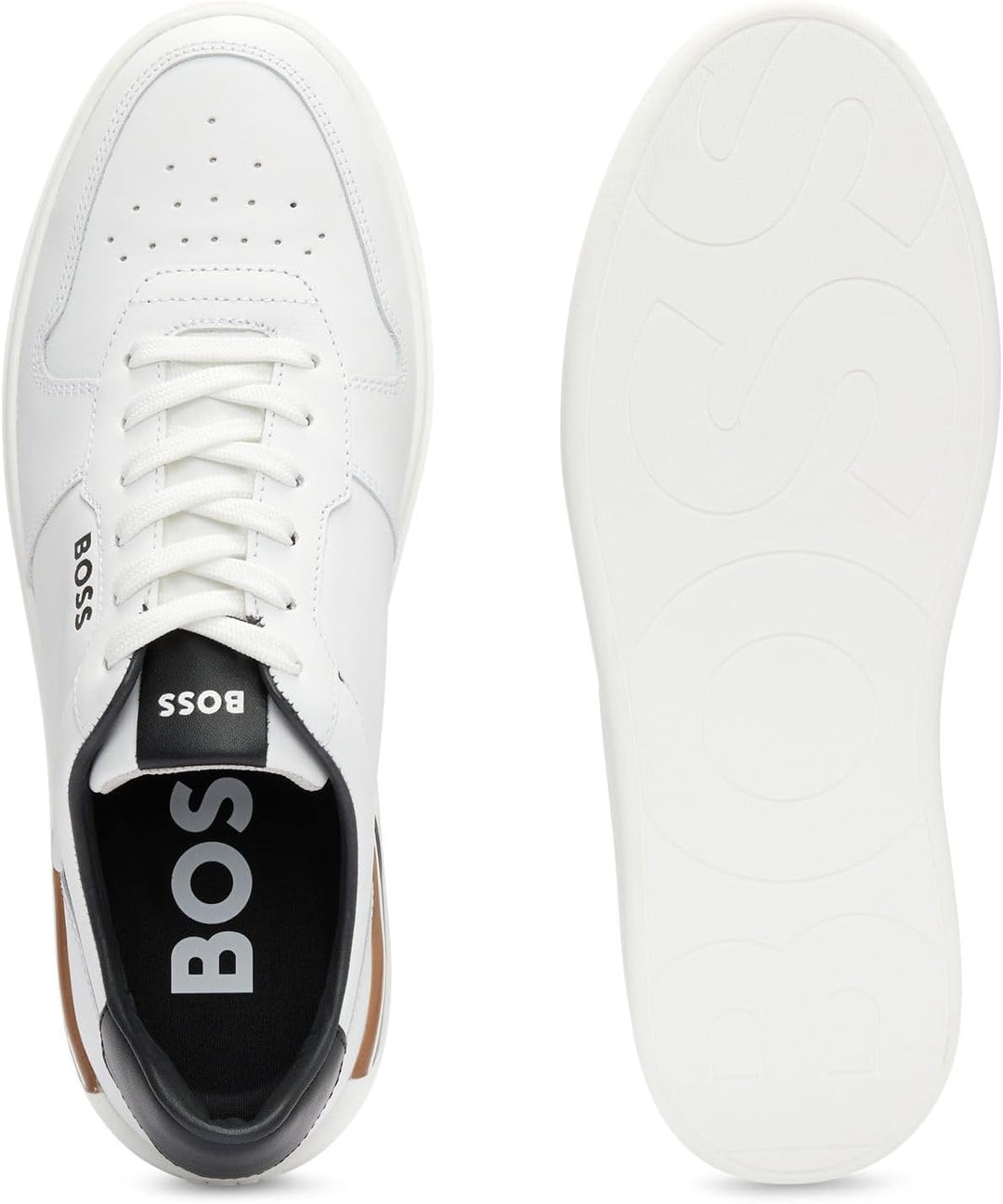 BOSS Herren Clint_Tenn_ltvp 40 EU Weiss, 40 EU Weiß