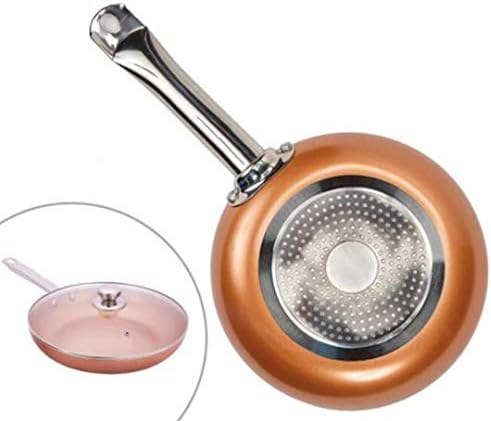 MB Tech Pfannen, 5-teilig, 20 cm, 24 cm, 28 cm, 2-lagige Keramikbeschichtung, kupferfarben