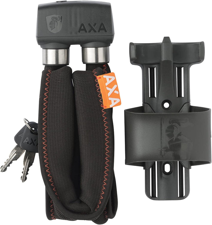 Axa Faltschloss Foldable Lock 600 Länge 95 cm Level 7 inkl. Fahrradklingel