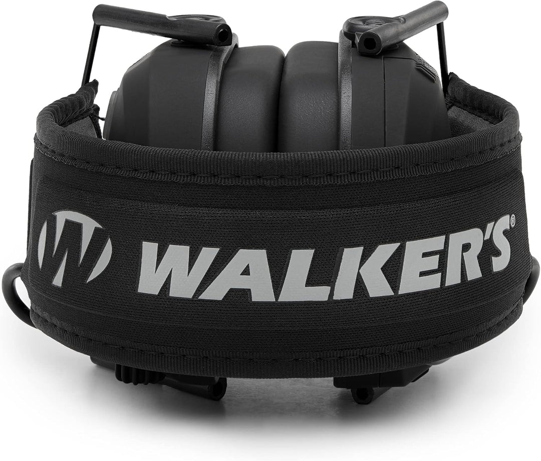 Walker's Game Ear Razor Slim Electronic Muff Schwarz, Schwarz