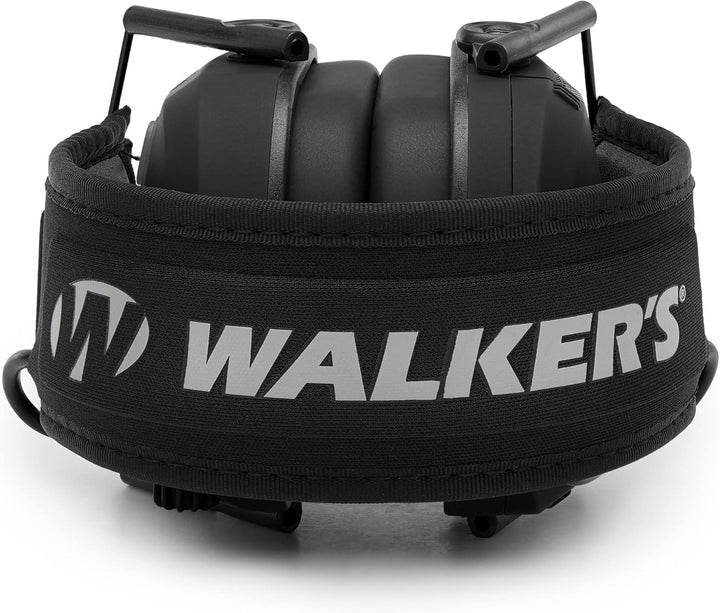 Walker's Game Ear Razor Slim Electronic Muff Schwarz, Schwarz