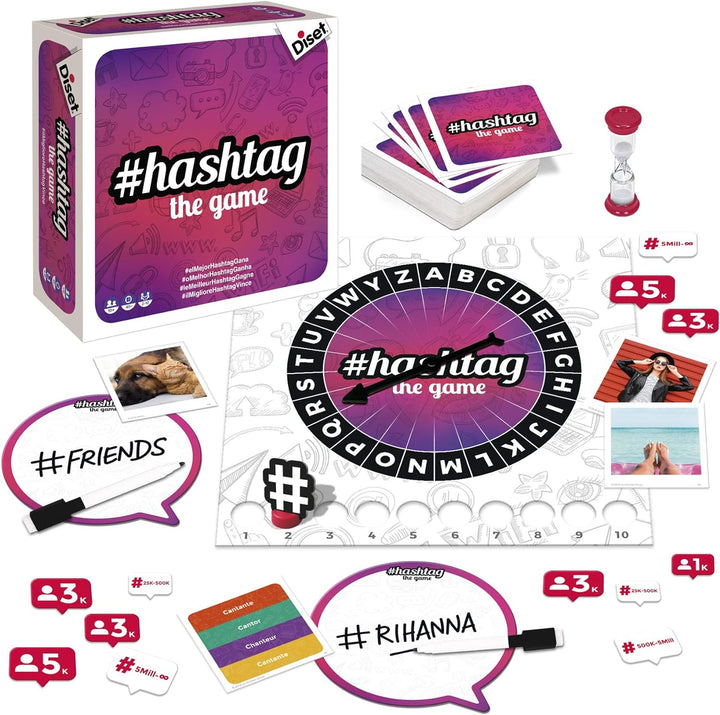 Diset Brettspiel Hashtag das Spiel Sin Talla, Hashtag das Spiel