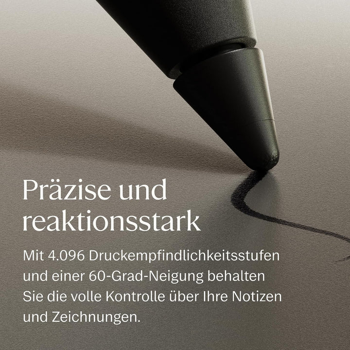 reMarkable Marker Plus für Paper Pro, Pro Move und Paper Pure | Reaktionsschneller und präziser Stif