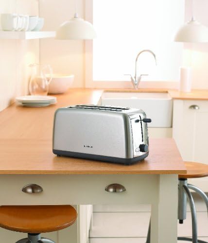 Kenwood TTM470 Edelstahl Toaster