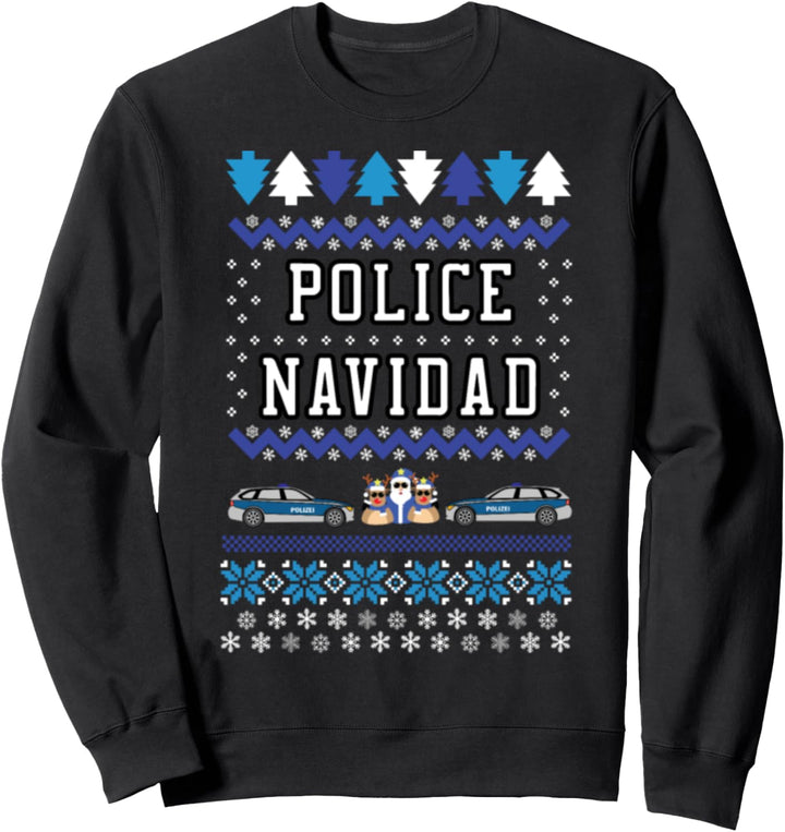 Police Navidad Sweatshirt