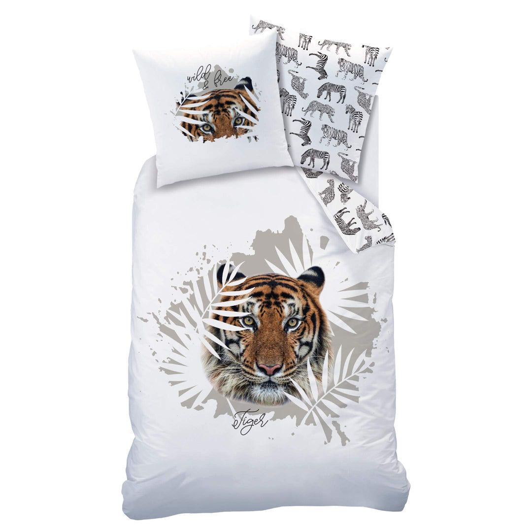 Matt&amp;Rose Tiger Bettwäsche Set 135x200 · Kinderbettwäsche · Teenager-Bettwäsche · wild &amp; Free, Safar