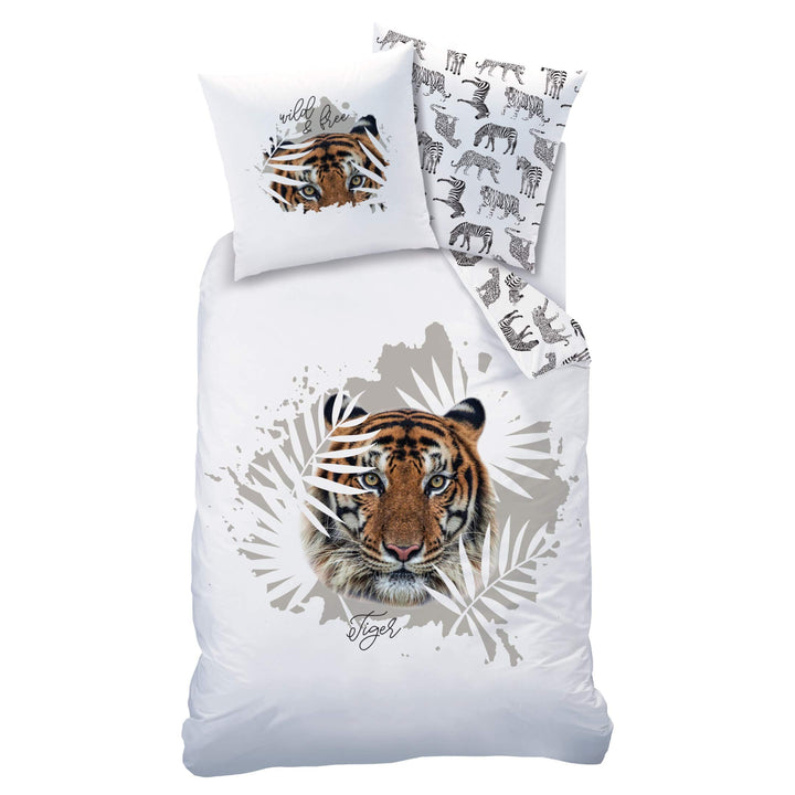 Matt&amp;Rose Tiger Bettwäsche Set 135x200 · Kinderbettwäsche · Teenager-Bettwäsche · wild &amp; Free, Safar