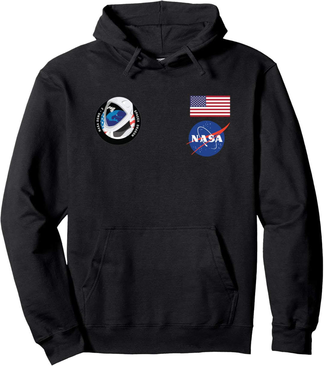 NASA Dragon Demo 2 Crew Pullover Hoodie
