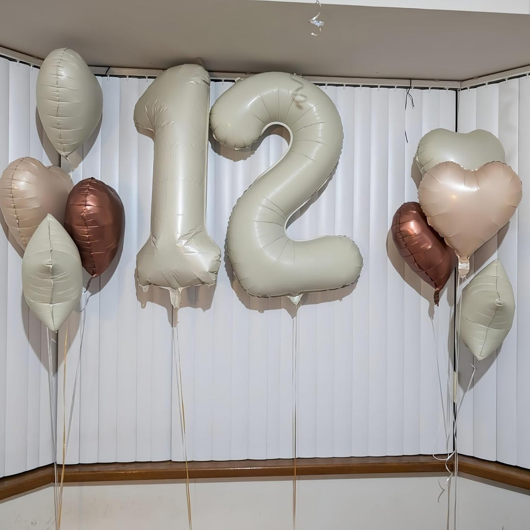 Folienballon 12. Geburtstag Deko, 40&