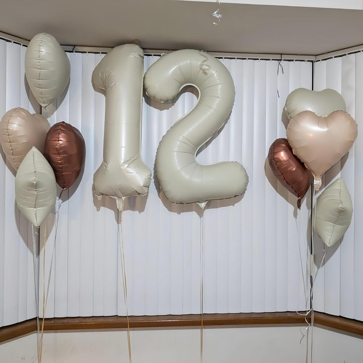Folienballon 12. Geburtstag Deko, 40&