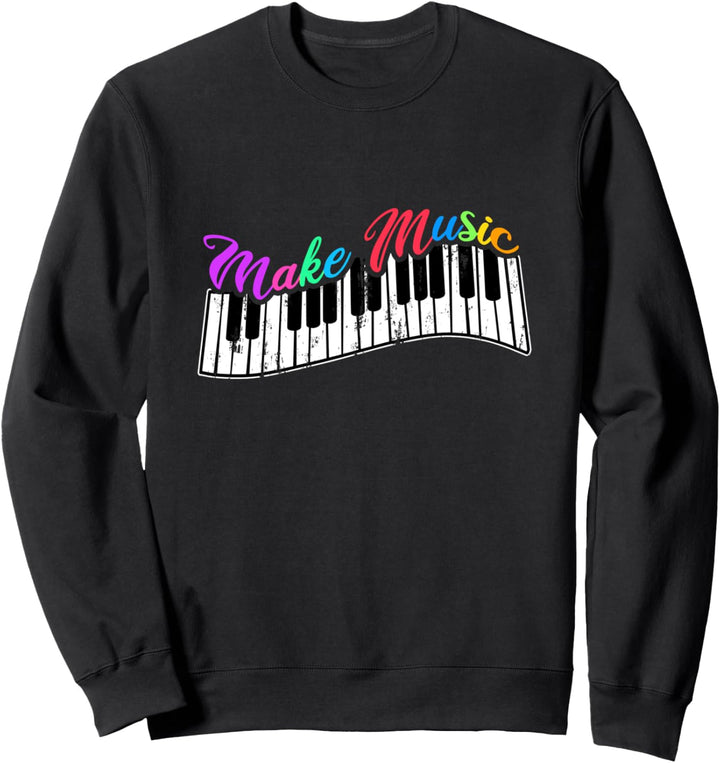Klavier Musical Musizieren Sweatshirt