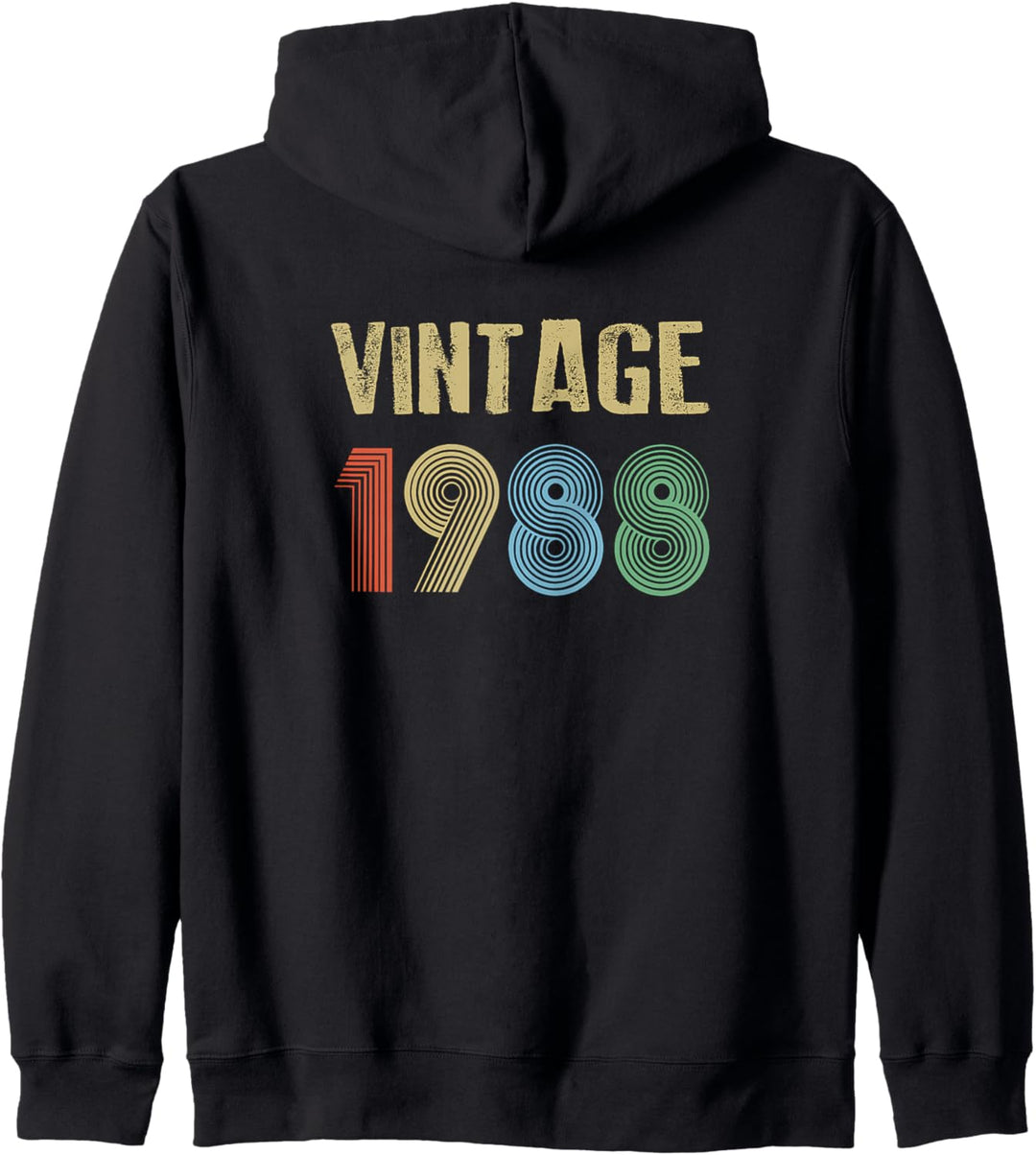 1988 Vintage Geburtstag Kapuzenjacke