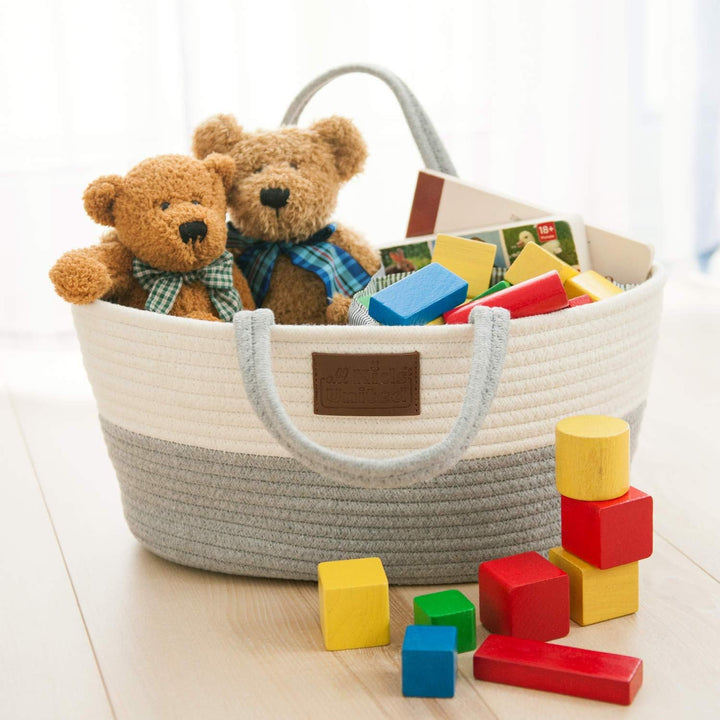 all Kids United Baby Wickel-Organizer; Windelkorb Babykorb Wickel-Tasche für Windeln &amp; Wickel-Utensi