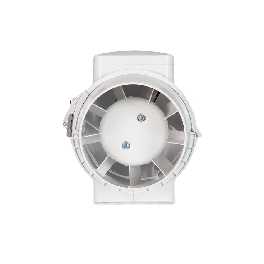 Airflow Aventa 125B In-Line Mischstrom-Extractor Fan – 23W energieeffizient, 61-78 l/s (220-280 m³/h