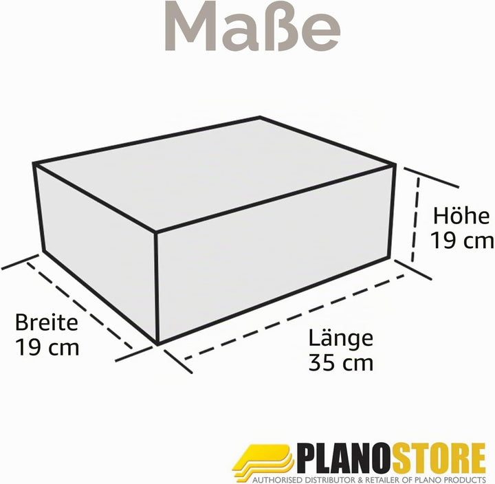 Plano 28 Tackle Box mit Dual Top Zugang, Unisex - Erwachsene, 2 Tray Tackle Box W/Dual Top Access Ei