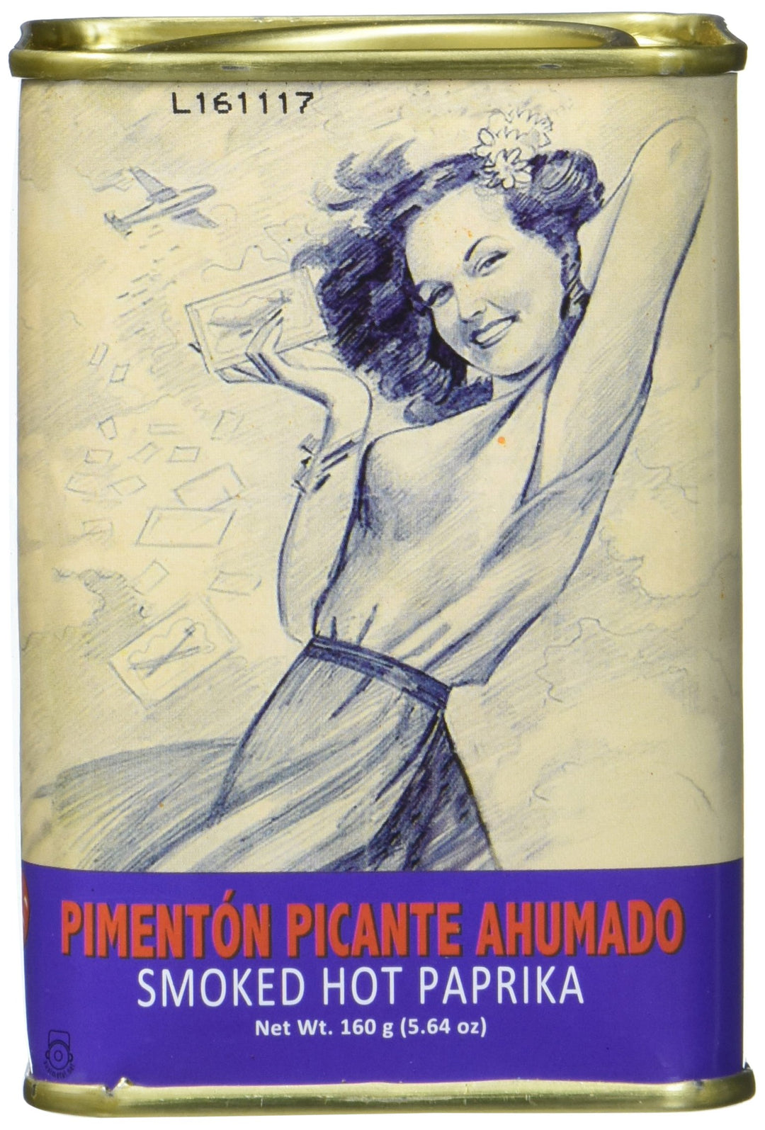 El Avion Pimentón Picante Ahumado - scharfes Paprikapulver, geräuchert aus Spanien / Valencia in ein