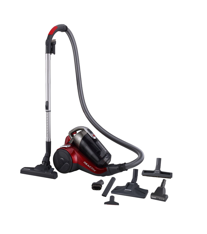 HOOVER Staubsauger Rc81_Rc25011 Grau, Metallisch, Rot