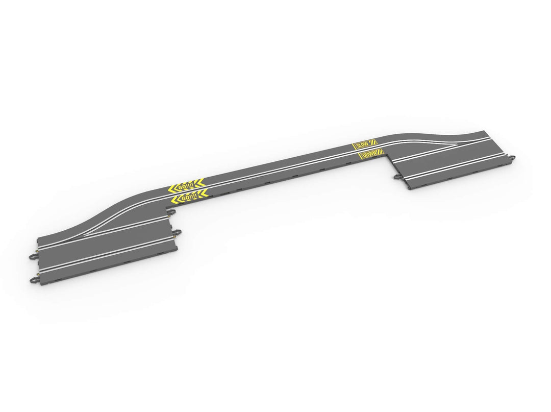 SCALEXTRIC - Set Pisten Pit Lane Advance Accessorio, Farbe Grau (Scale Competiton Xtreme 1)