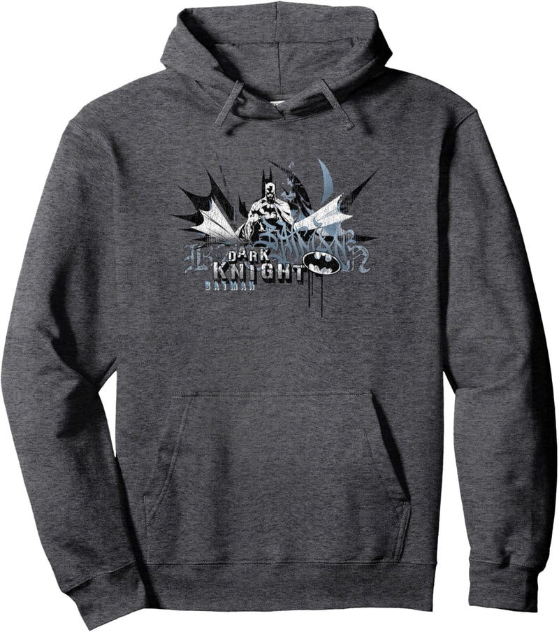 Batman Dark Knight Graffiti Pullover Hoodie