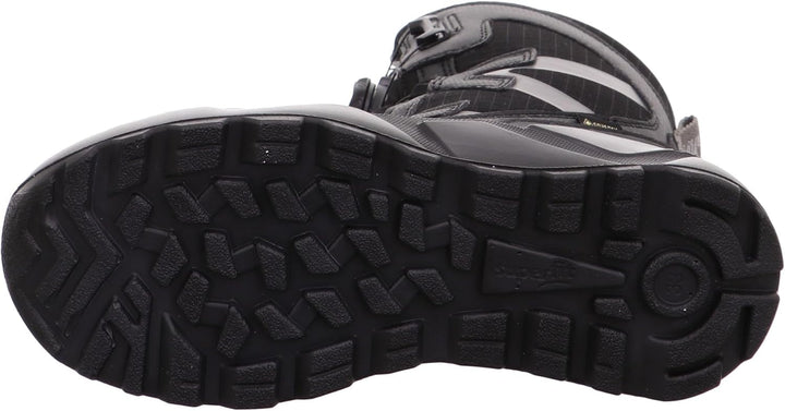 Superfit Jungen Rocket Warm Gefütterte Gore-tex Schneestiefel 33 EU Schwarz Grau 0000, 33 EU Schwarz