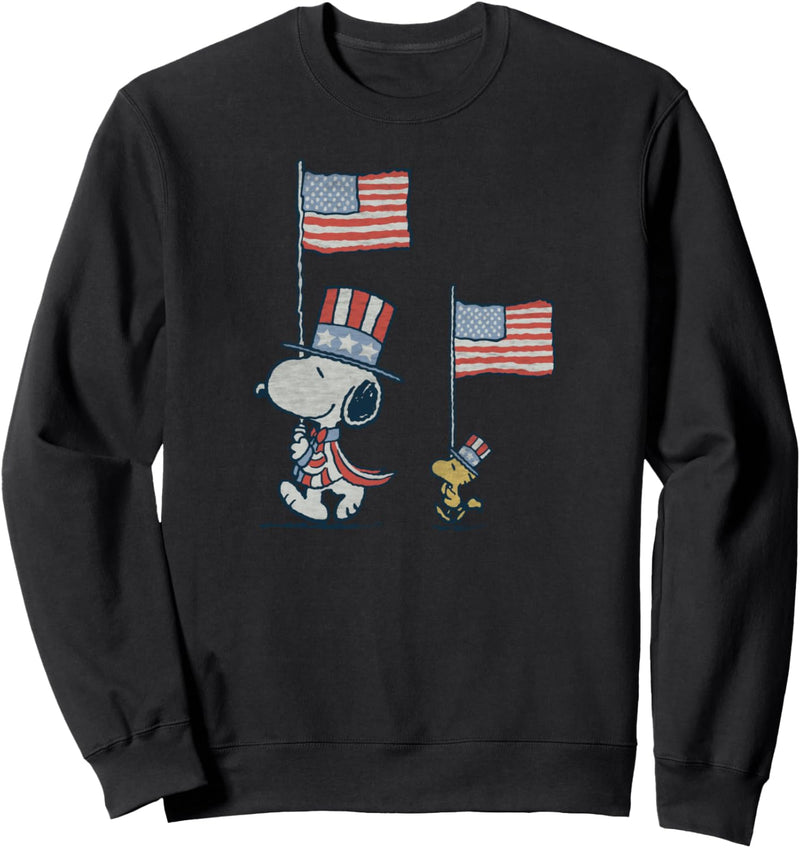 Peanuts Snoopy WoodStock März Sweatshirt