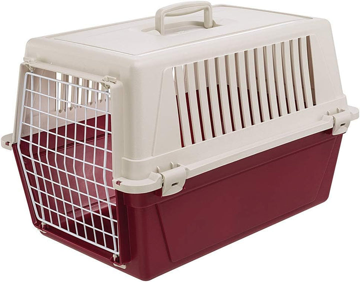 Ferplast Transportbox für Haustiere Hundebox für kleine Hunde und Katzen Atlas 30 EL, Transportbox f