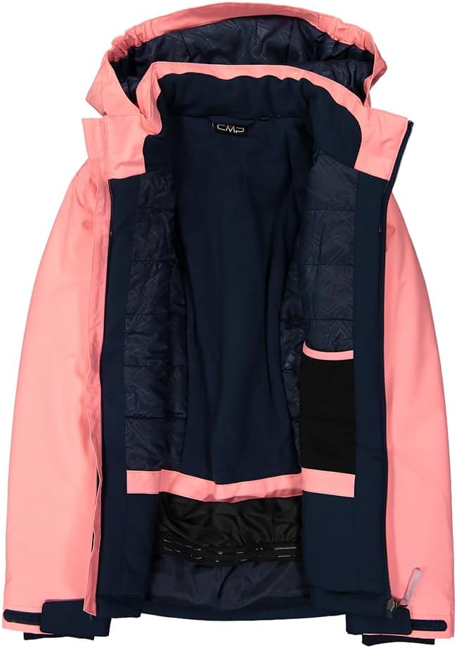 CMP Mädchen Skijacke 39w2085 Jacke 104 BLUE INK-LOTUS, 104 BLUE INK-LOTUS