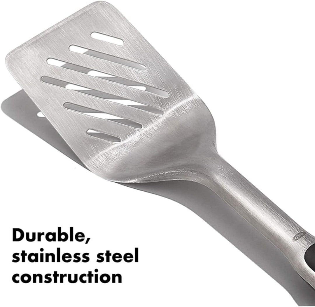 OXO Good Grips Grillwender, 41 cm – spülmaschinenfester Pfannenheber aus Edelstahl – für Burger und