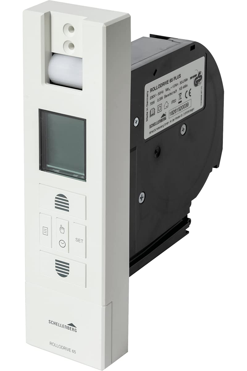 Schellenberg 22727 Elektrischer Rolladen Gurtwickler RolloDrive 65 Plus Unterputz, Rolladenantrieb b
