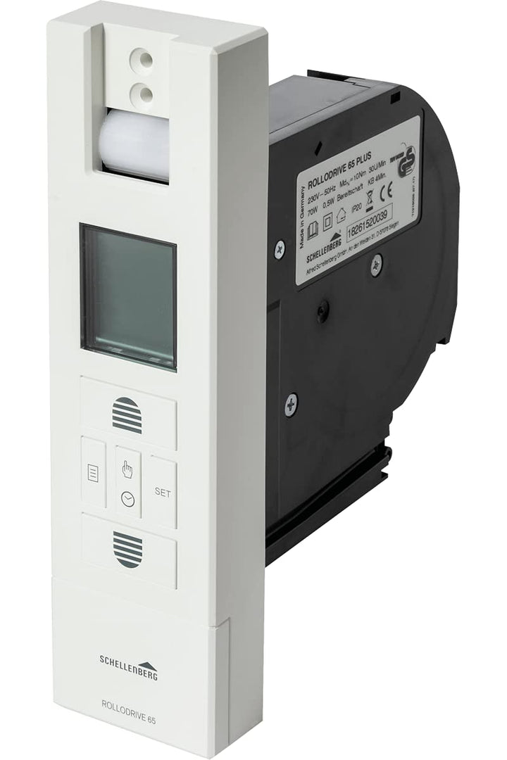 Schellenberg 22727 Elektrischer Rolladen Gurtwickler RolloDrive 65 Plus Unterputz, Rolladenantrieb b