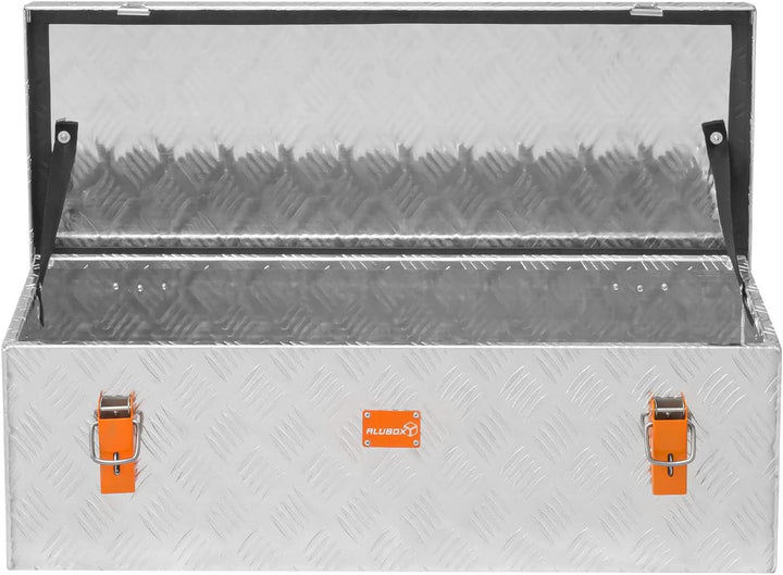 alubox Werkzeugkiste Riffelblech ABX-RL60 Aluminium 1,5mm Werkzeugkiste leicht und robust 60 Liter 0