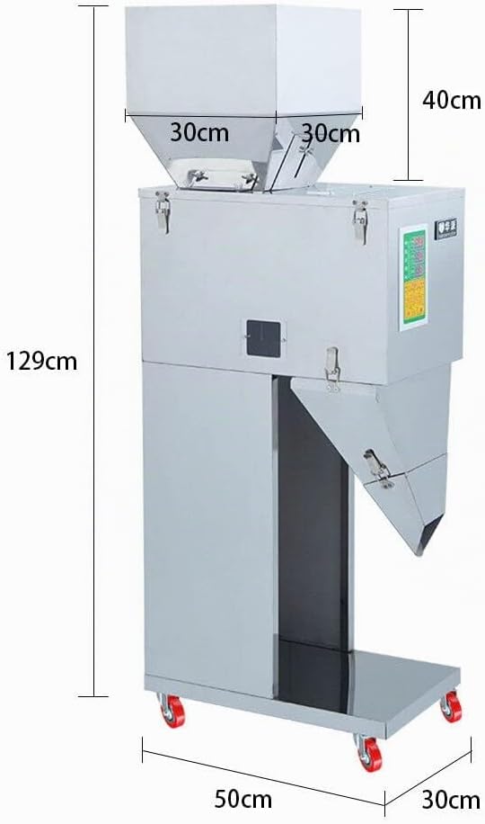 Automatisch Abfüllmaschine Wiegen 200W, Pulver Abfüllmaschine 10-999g Füllmaschine Verpackungsmaschi