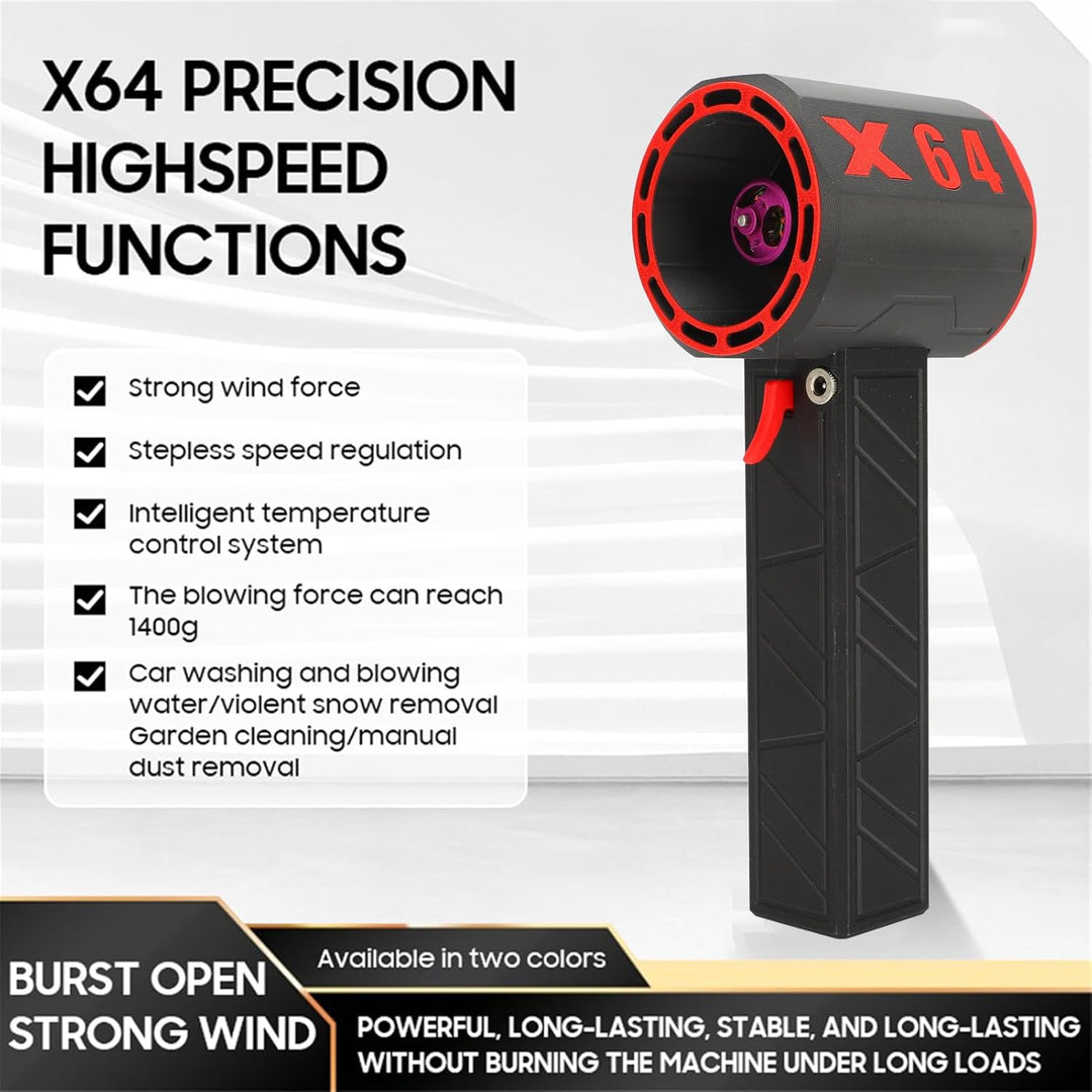2024 Thunder Jet Dry, Batterie 8000 MAh Autotrockner, 180000 U/min Autotrockner Luftgebläse, 11 Blat
