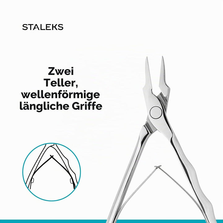 Nagelzange für eingewachsene Pediküre NIPPERS FOR INGROWN Nails Podo 30 18 mm NP-30-18