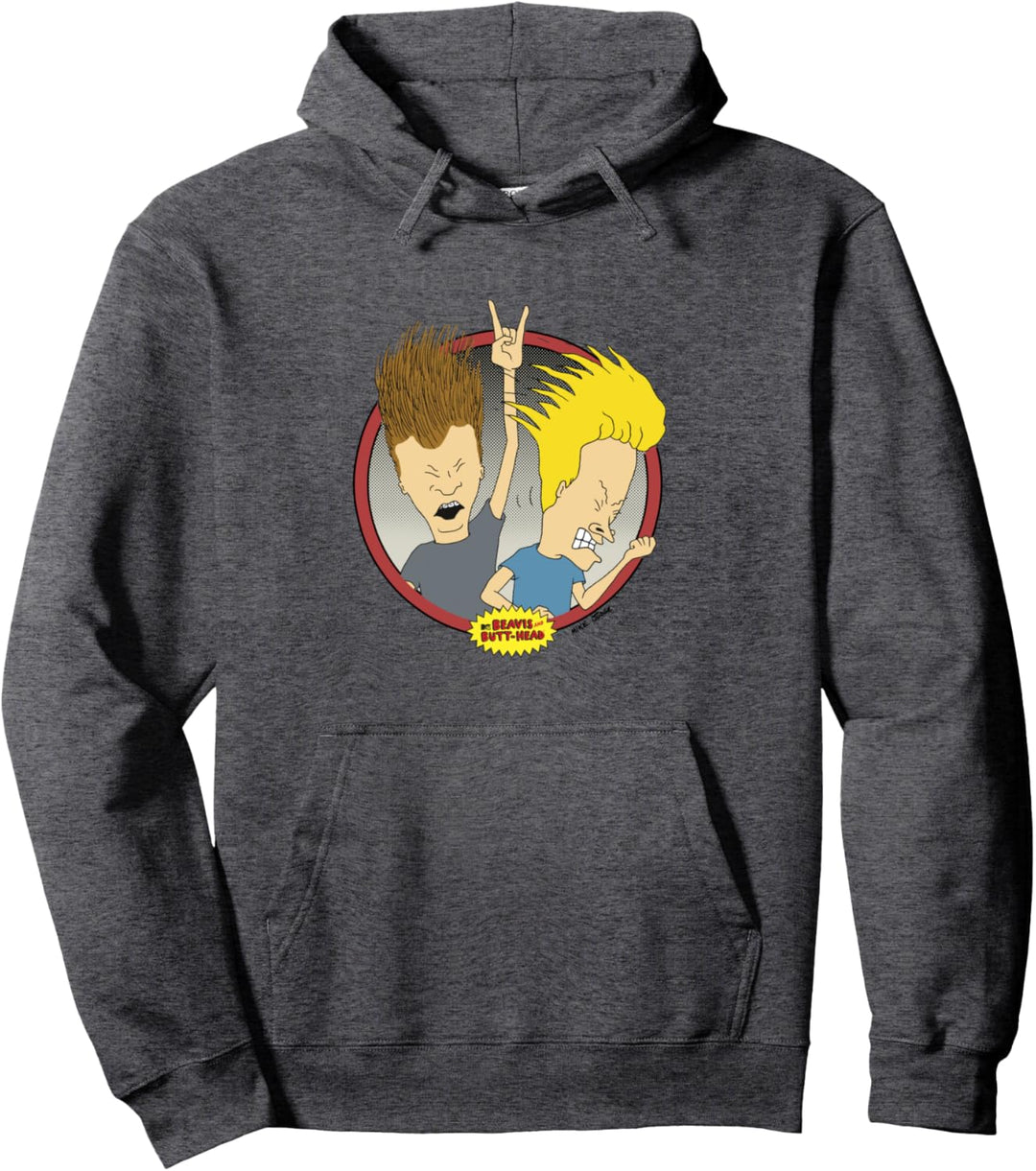 Beavis and Butt-Head Air Guitar Pullover Hoodie