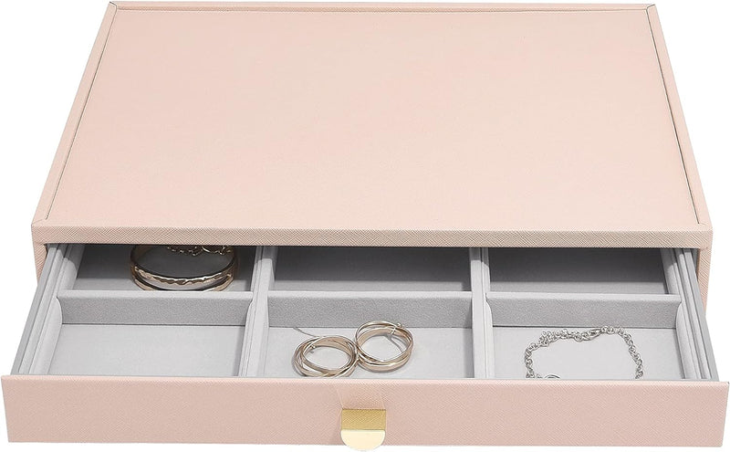 Stackers Blush Supersize Statement Drawer Blush Pink, Blush Pink