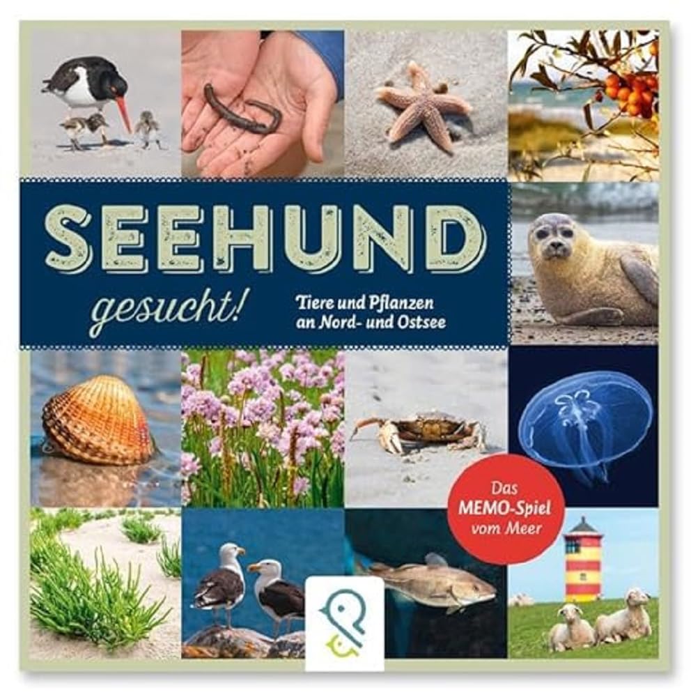 Seehund gesucht!: Das Memo-Spiel vom Meer, Taschenbuch