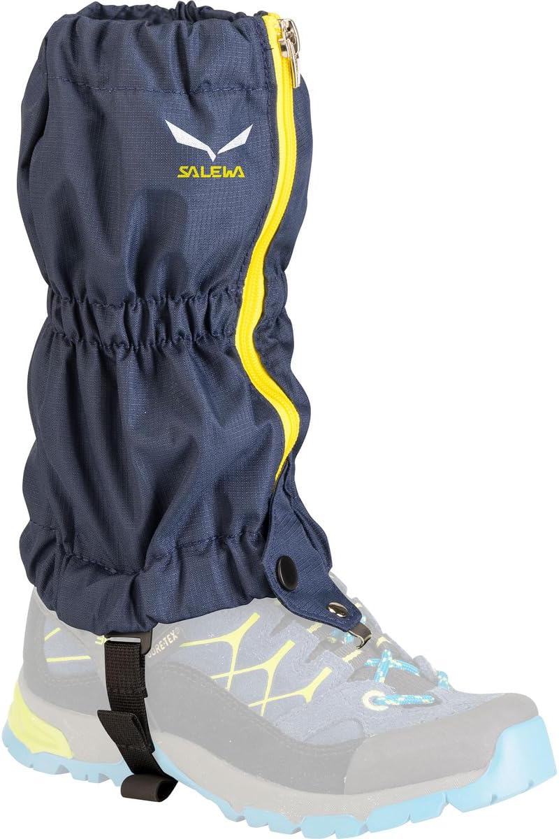 SALEWA Kinder Gamaschen Junior Gaiter Einheitsgrösse Navy, Einheitsgrösse Navy