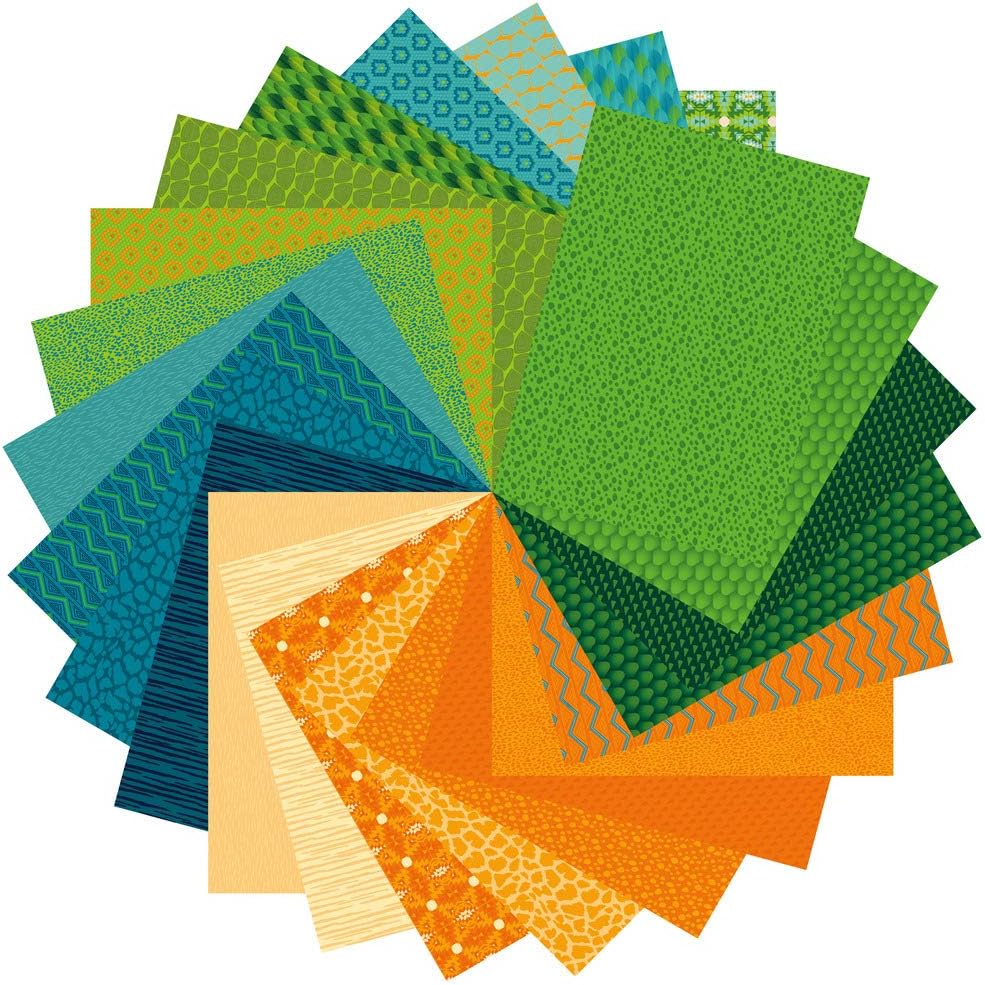 Avenue Mandarine CC038C - Paper Pack, 96 Bogen aus Papier 170g (24 Designs x4), DIN A5, 14,8 x 21 cm