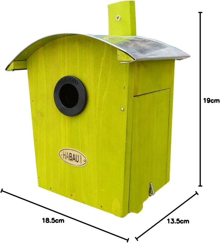 Habau 2962 Nistkasten Runddach, grün