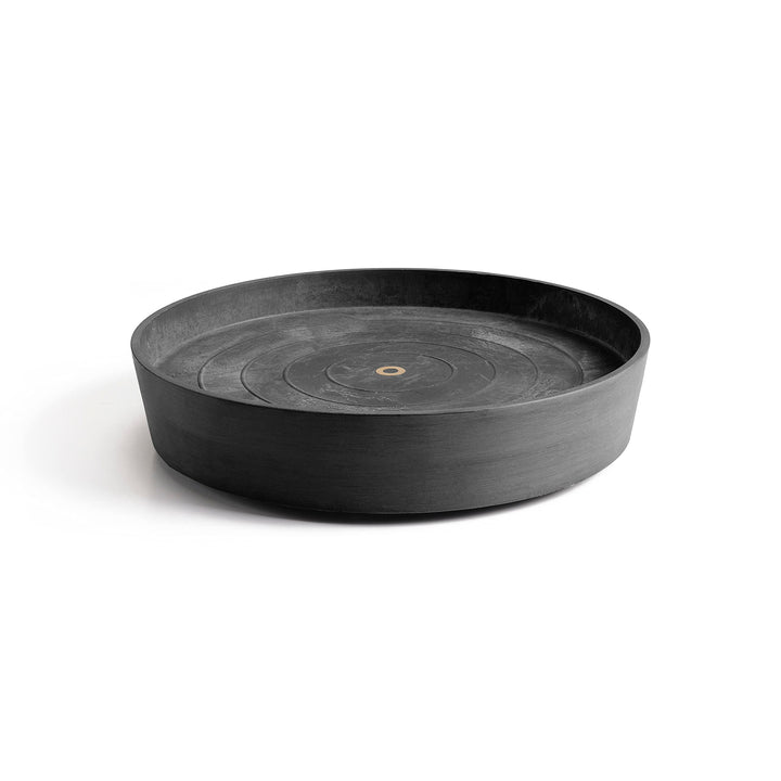 Ecopots Untersetzer rollbar für Blumentopf Amsterdam Dunkel Grau Durchmesser innen 47 cm/aussen 51 c