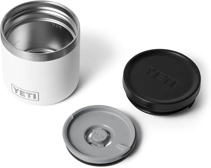 YETI Rambler Isolierter Essensbehälte, White, 8 oz (237 ml) White 8oz (237ml), White 8oz (237ml)
