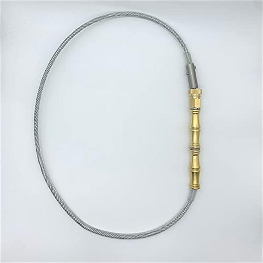 AVIERE Auto Tactical Whip Emergency Tool Tragbares Self Defense Anti Skid Glass Breaker Wire Whip